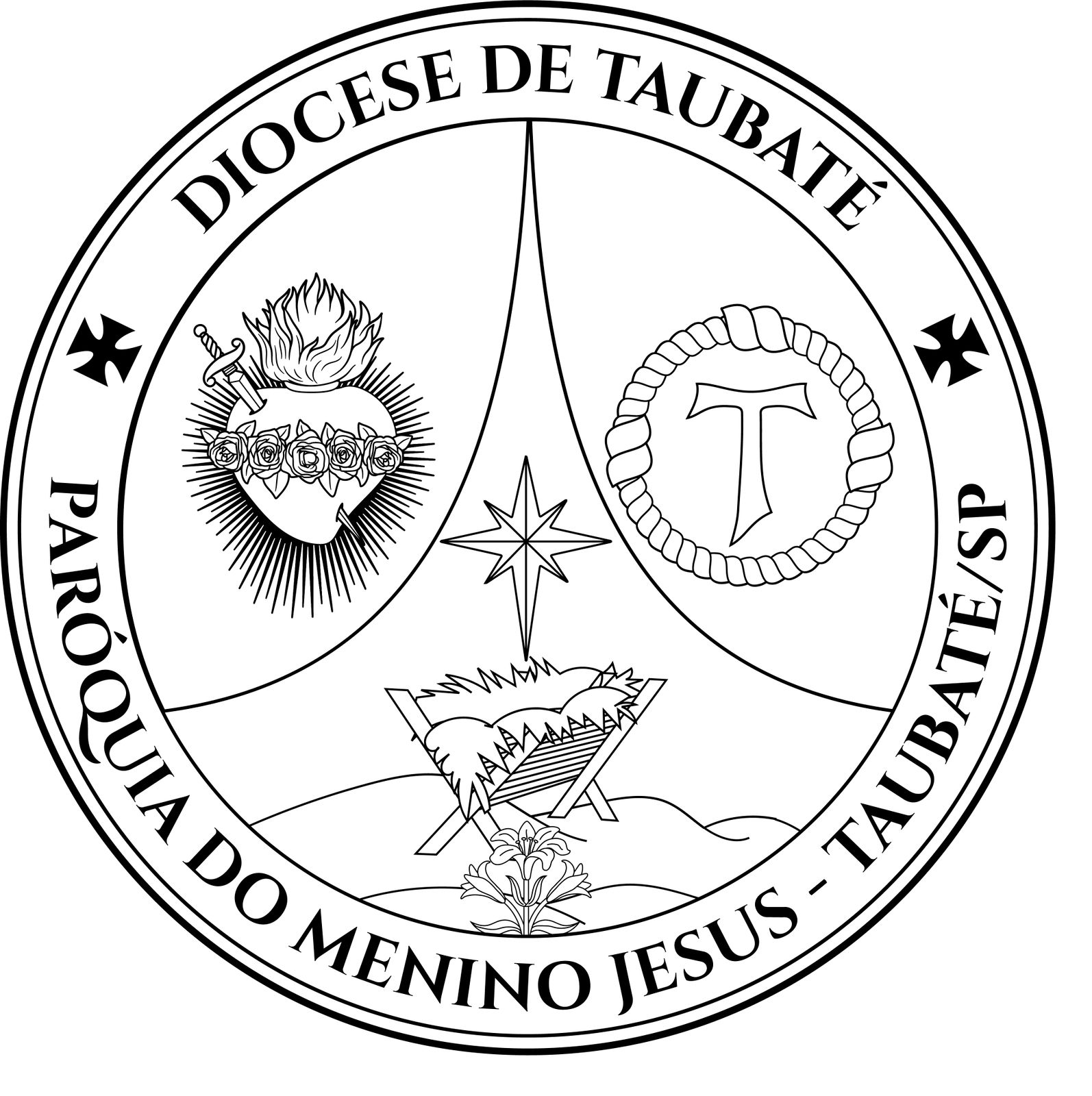 Logotipo Paróquia do Menino Jesus — Taubaté